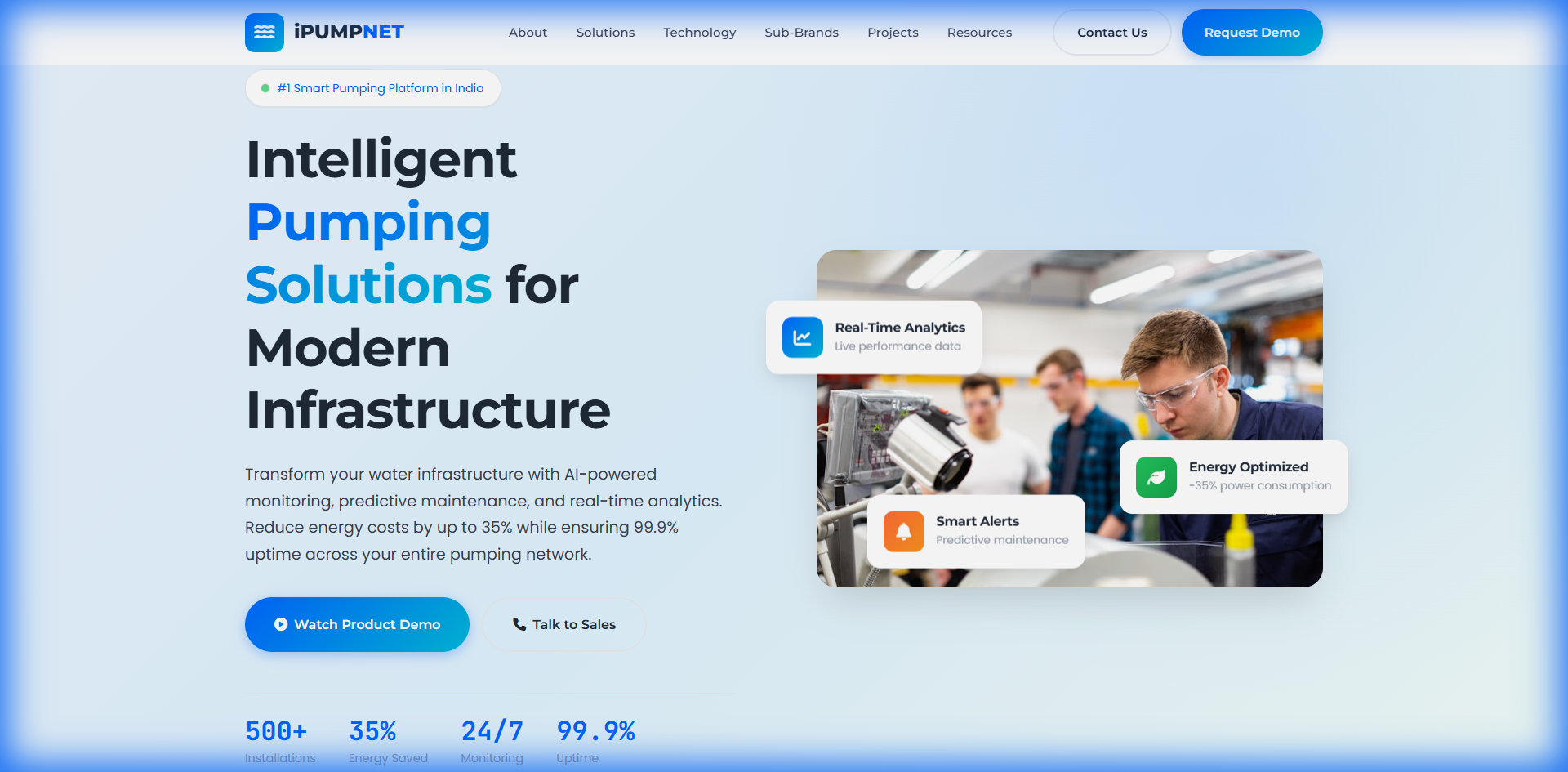 iPUMPNET Smart Infrastructure